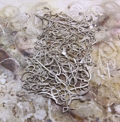 Judy Larson's Make a Lacy Argentium Scrap Metal Sheet - , General Education, Butane Torch, Soldering, Solder, make a lacy argentium scrap metal sheet